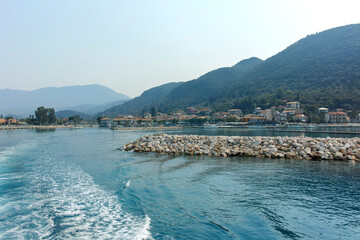 Amazing Seascape of Ionian sea, Greece