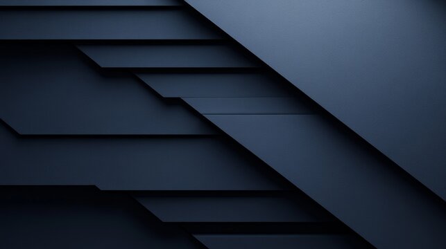 Minimalist Blue background with parallel lines for design, banner template. Featuring white space in the center of the page for text. Ideal for geometric abstract wallpapers with an elegant touch.