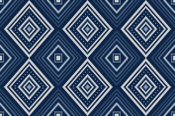 Knitting seamless patterns. Abstract geometric pattern design for wrapping paper, fabric pattern. Beautiful textile pattern for background or wallpaper. Decoration for Merry Christmas, Happy New Year.
