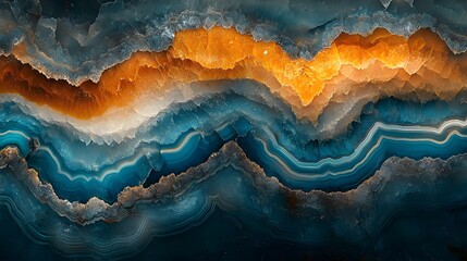 Exploring the Stunning and Intricate Cubuk Agate Textures Found in Nature's Geological Wonders