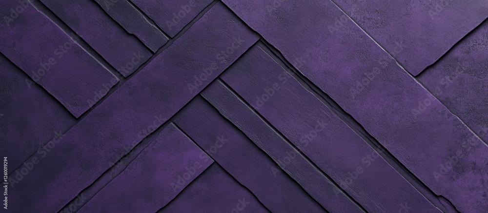 Poster deep purple textured background with overlapping lines for product display, featuring rich hues and 