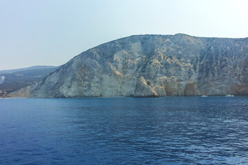 Naklejka premium Amazing Seascape of Ionian sea, Greece