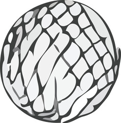 Geometric shape icon vector