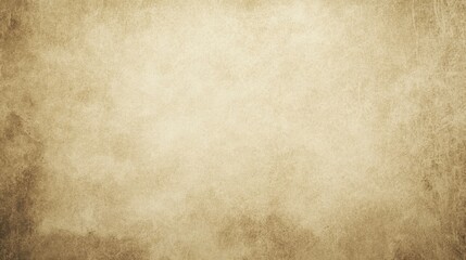 Obraz premium Sheepskin parchment texture with nuanced grain and sepia tones, ideal for vintage or historical design, featuring weathered look, faded edges, and soft vignetting for an antique allure.