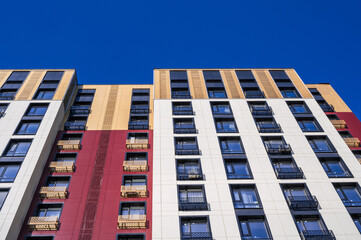 Low angle view of buildings against sky