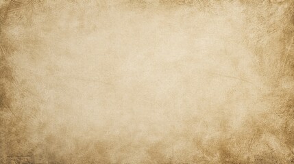 Obraz premium Sheepskin parchment texture with subtle grain and sepia tones, perfect for adding vintage or historical elements, featuring faded edges, soft vignetting, and antique feel.