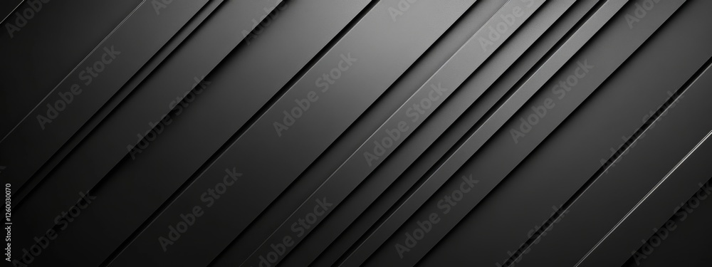 Poster simple minimalist abstract wallpaper with diagonal lines on a black background. banner template with