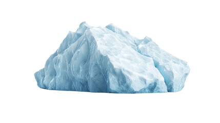 A large, majestic ice block showcasing the beauty of frozen nature.