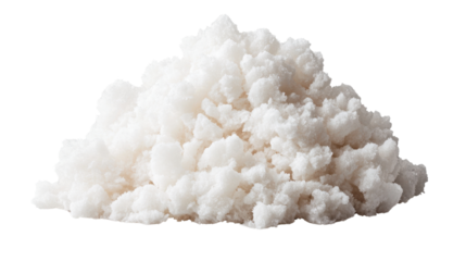 A pile of coarse salt, perfect for culinary uses and enhancing food flavors.