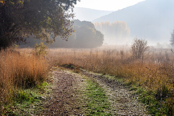 Niebla en el Cañón del Rio Dulce