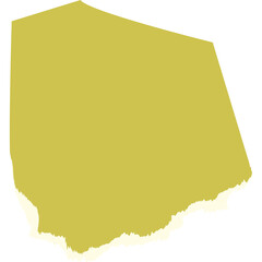 Torn paper scraps color style