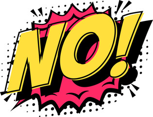 No comic text lettering bright cartoon retro