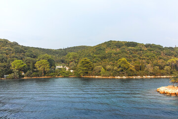 Fototapeta premium Amazing Seascape of Ionian sea, Greece