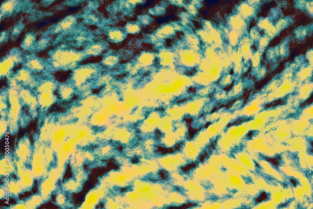 Poster abstract pattern with vibrant colors in a blended texture design reflecting energy and movement