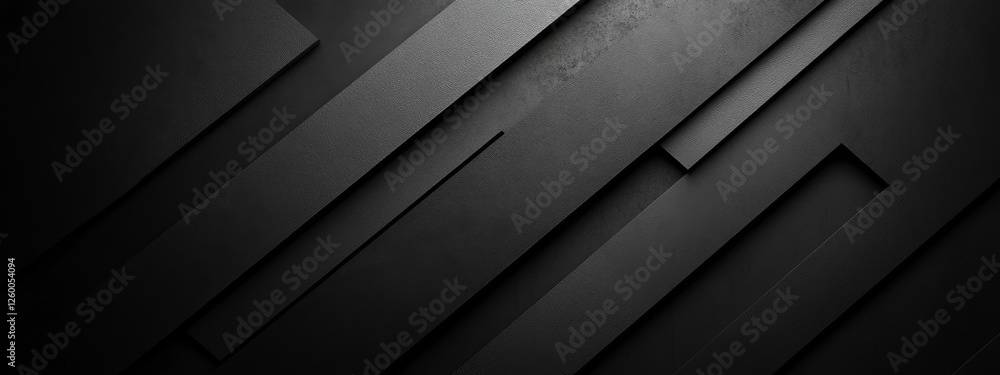 Aufkleber sophisticated black background with subtle patterns for design, featuring white space in the center 