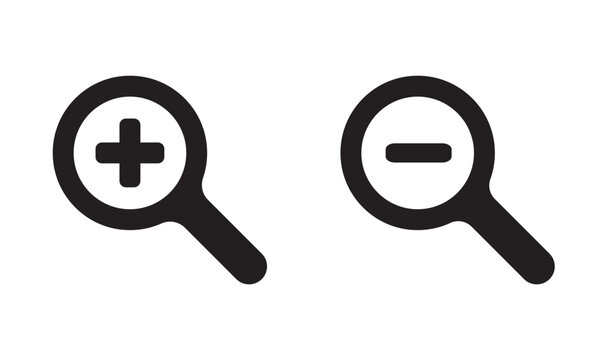 zoom in zoom out icon