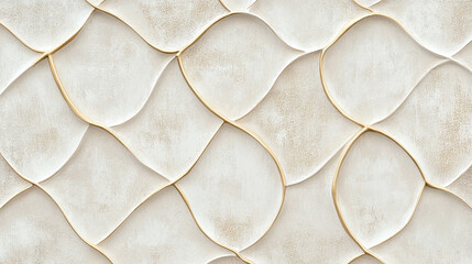 Fototapeta premium Biały marmur, stiuk złoty wzór, tło dla projektu, tapeta.