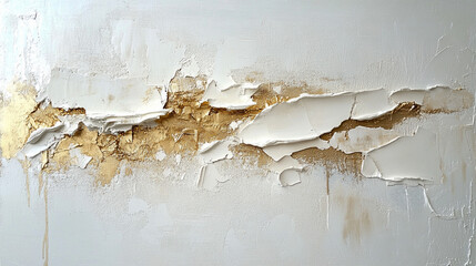 Fototapeta premium Biały marmur, stiuk złoty wzór, tło dla projektu, tapeta.