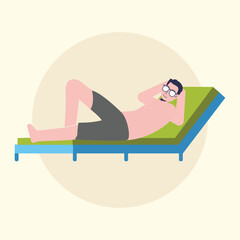 Flat Vector Holiday Illustration