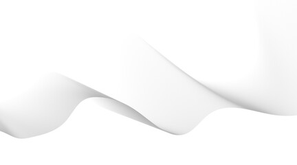 Abstract curvy and smooth blue lines layout banner design, Modern presentation background with blue flow lines.