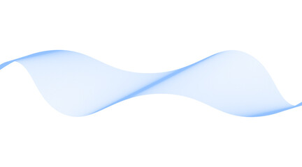 Abstract curvy and smooth blue lines layout banner design, Modern presentation background with blue flow lines.