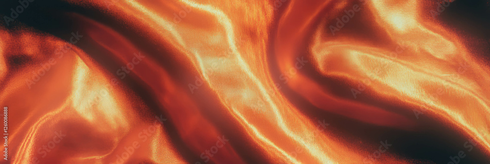 Poster bronze suede fabric with varied nap and subtle texture illuminated by warm lighting