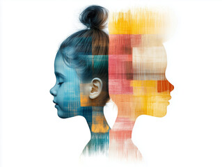 Surreal Artistic Representation of Inner Life and Inner Child