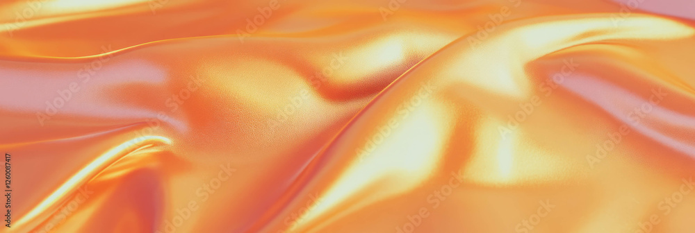 Poster warm caramel tan leather texture with visible wrinkles and soft lighting in elegant composition