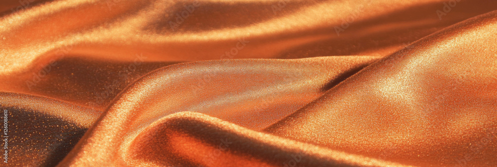 Poster copper suede fabric showcasing fine nap and subtle texture in cool light
