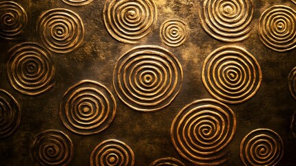 Golden Spiral Art: Design Texture Background