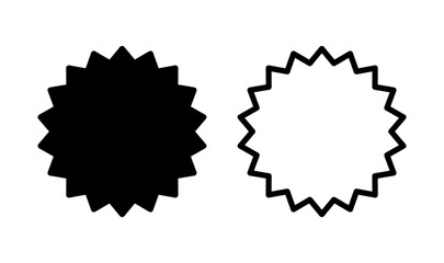 Badge icon logo design. Awards icon vector. Achieve sign and symbols. Stamp