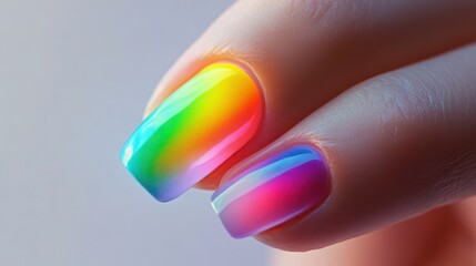 Colorful Nail polish pattern background,Bottles of nail polish, each containing liquid cosmetics,Set colors nail polish isolated on color background,beauty,fashion concept,space for text.