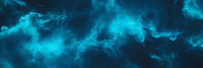 Obraz premium Vibrant ocean blue water with powerful ripples and dark shadows for a striking background