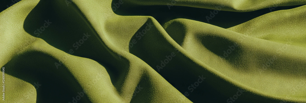 Poster elegant texture of olive green suede with soft light and deep shadows creating a rich feel