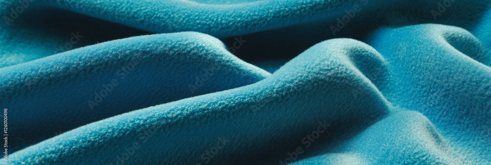 Poster soft powder blue suede fabric with varied texture and highlights suitable for various applications