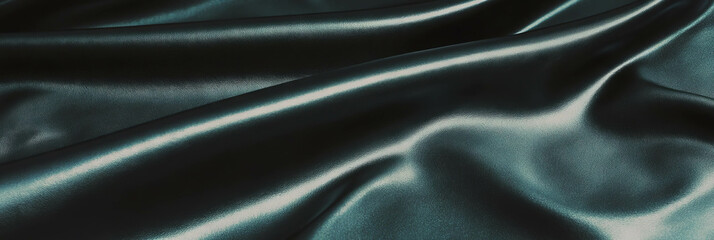 Fototapeta premium Slate gray leather with smooth sheen enhancing elegant design for modern banners