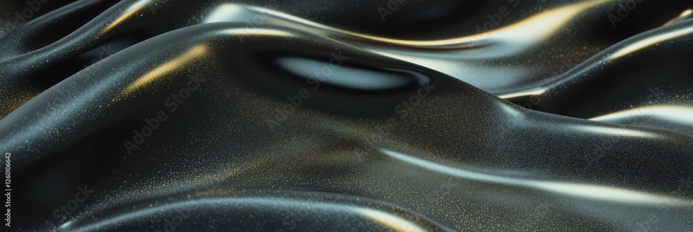 Aufkleber stretched polyester and polished titanium combine to form a sleek, textured surface