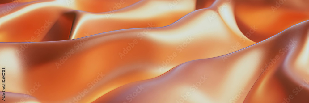 Poster tan leather texture with smooth surface bathed in warm lighting for a perfect banner background