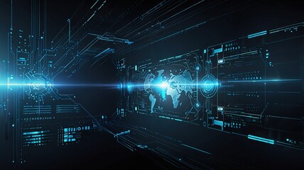 Creative inovative technology background