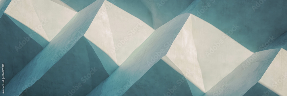 Aufkleber Elegant abstract geometric pattern featuring light gray textures and a matte finish