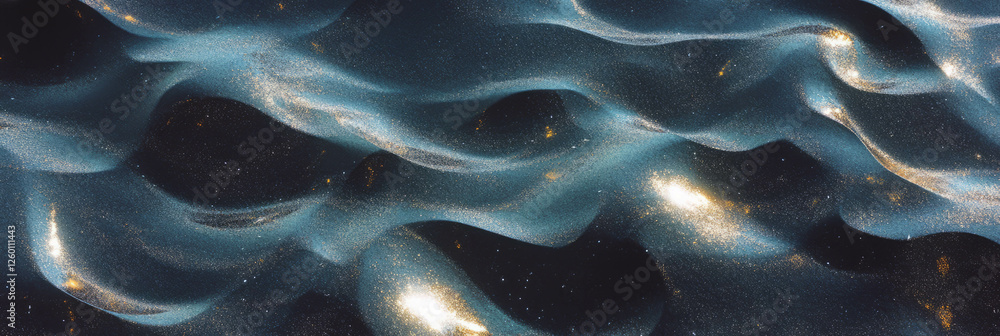 Aufkleber soft black sand texture with fine ash creating a velvety appearance across the surface