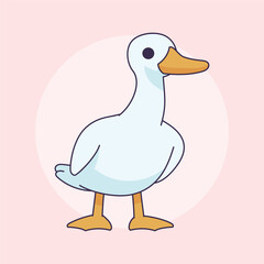 Flat Vector Ranch Illustration