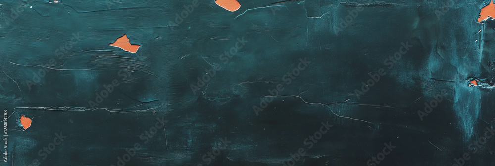 Poster texture of a black wall with stained concrete displaying signs of wear and irregular surface