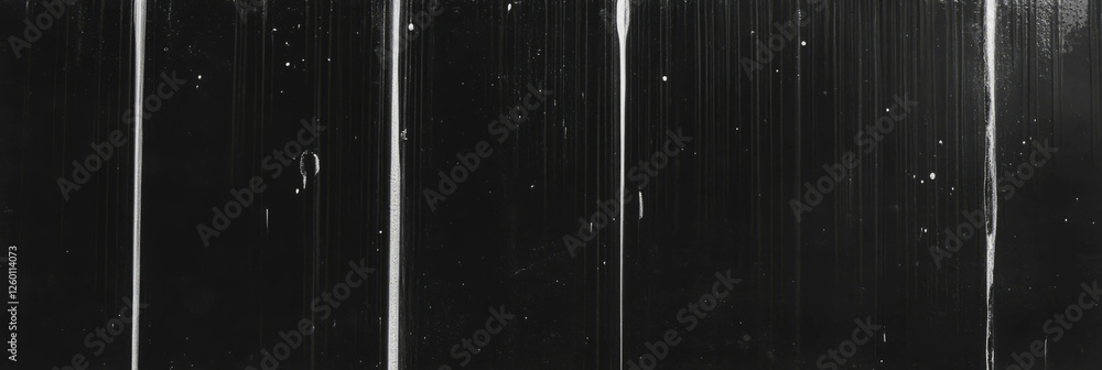 Poster textured black wall displaying grunge effects and uneven surfaces in urban environment