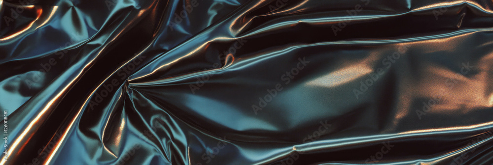 Aufkleber texture of brown vinyl tablecloth with smooth matte surface under soft lighting