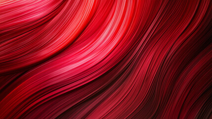 An abstract background featuring flowing shades of vivid red, symbolizing passion and energy. Perfect for use in modern design projects, presentations, or digital artwork.