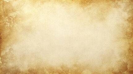 Obraz premium Top-Down Shot of Blank Parchment Texture with Fine Grain and Weathered Edges: High-Definition Historical Element with Ample White Space for Content