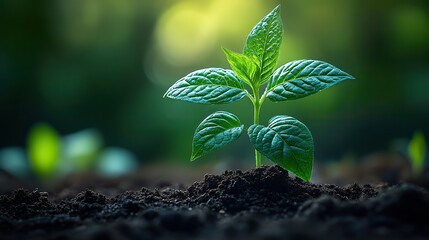 flourishing in faith a plant grows from the bible symbolizing spiritual growth through god s word