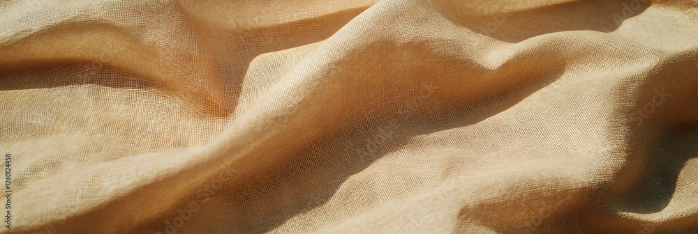 Poster textured dark beige paper with woven pattern and rough surface for creative designs and projects
