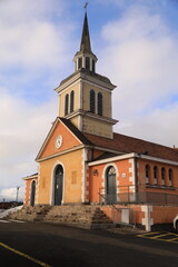 Obraz premium church of Les Trois-Îlets, martinica 